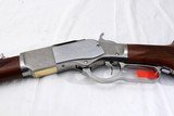 Taylor's & Co - Uberti1873 Lever 357 mag, 20 inch bbl, checkered walnut stock, Factory White Finish NIB - 6 of 9