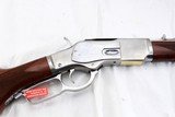 Taylor's & Co - Uberti1873 Lever 357 mag, 20 inch bbl, checkered walnut stock, Factory White Finish NIB - 2 of 9