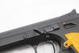 CZ 75 Tactical Sport Orange 40 S&W 5 inch, with case and 3 mags, excellent plus condition - 4 of 7