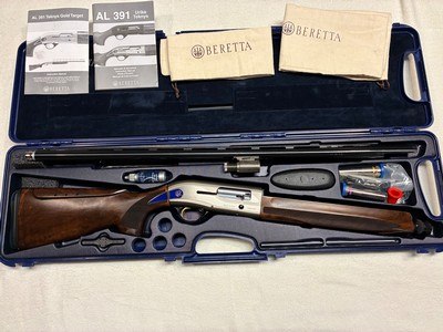 BEAUTIFUL BERETTA AL391 TEKNYS GOLD TARGET 12/30
