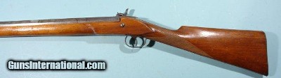 TURKISH PERCUSSION DAMASCUS .56 CALIBER SHORT RIFLECIRCA LATE 1800’S. - Image 4 of 7