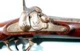 EXCELLENT EARLY SPRINGFIELD U.S. MODEL 1855 RIFLE MUSKET WITH BAYONET.- 2 of 8