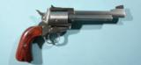 FREEDOM ARMS MODEL 1997 STAINLESS SINGLE ACTION .44 SPECIAL CAL. 5 ½” REVOLVER.
- 5 of 5