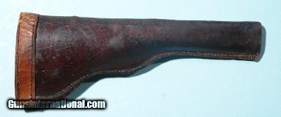 COLT NO. 1 POCKET PATERSON 4 ¾” REVOLVER HOLSTER CIRCA 1840-50.