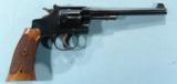 SMITH & WESSON 22/32 HAND EJECTOR .22 CAL. TARGET 6” REVOLVER CIRCA 1930 - 1 of 7