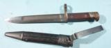 RARE U.S. NAVY MODEL 1895 LEE STRAIGHT PULL KNIFE BAYONET
WITH TYPE 1 SCABBARD. - 2 of 3
