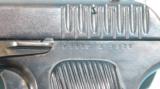 PRE WW2 RUSSIAN SOVIET TOKAREV MODEL 1930-33 SEMI-AUTO PISTOL DATED 1938.- 3 of 7