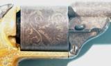 DELUXE ENGRAVED MOORE’S PATENT FRONT LOADING .32 CAL. REVOLVER CIRCA 1864. - 3 of 7