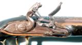 FRENCH 18TH CENTURY FLINTLOCK PISTOL FOR THE OTTOMAN TRADE. - 2 of 7