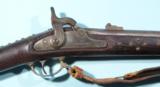 EXCEPTIONAL PLAINS INDIAN TACKED SPRINGFIELD 1863 RIFLE-MUSKET. - 1 of 13