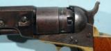 EXCELLENT COLT MODEL 1862 POCKET NAVY 4 ½” REVOLVER CIRCA 1861 (FIRST YEAR). - 5 of 6