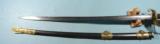 RARE AMES U.S./G.G.S./1861 INSPECTED MODEL 1850 STAFF & FIELD OFFICER’S SWORD AND SCABBARD. - 7 of 9