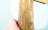 CONNECTICUT RIVER VALLEY INSCRIBED IDENTIFIED SCRIMSHAW CARVED POWDER HORN DATED 1820. - 7 of 10