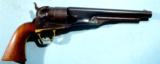 BRILLIANT IDENTIFIED COLT U.S. MODEL 1860 ARMY REVOLVER WITH HOLSTER CIRCA 1863. - 5 of 13