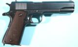 REMINGTON RAND INC. U.S. ARMY MODEL 1911A1 or 1911-A1 SEMI AUTO .45ACP CAL. PISTOL- 1 of 8