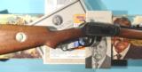 WINCHESTER MODEL 94 THEODORE ROOSEVELT COMMEMORATIVE LEVER ACTION RIFLE CIRCA 1969 NEW IN ORIGINAL BOX WITH PAPERS.
- 6 of 6