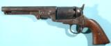COLT BREVETE MODEL 1851 NAVY REVOLVER BY CLEMENT, CIRCA LATE 19TH CENTURY. - 2 of 5