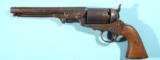 COLT BREVETE MODEL 1851 NAVY REVOLVER BY CLEMENT, CIRCA 1860's.- 1 of 5