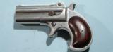 EARLY REMINGTON OVER/UNDER .41 CAL. DERINGER CA. 1871-73. - 2 of 4