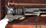 U.S. HISTORICAL SOCIETY CASED ENGRAVED COLT TEXAS PATERSON REVOLVER SERIAL NO. 3. - 6 of 8