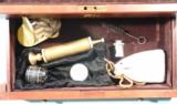 U.S. HISTORICAL SOCIETY CASED ENGRAVED COLT TEXAS PATERSON REVOLVER SERIAL NO. 3. - 4 of 8