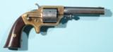 EAGLE ARMS CO. PLANT’S PATENT .30 CAL. CUP PRIMER FRONT LOADING REVOLVER CIRCA 1860’S. - 1 of 5