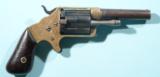 BROOKLYN ARMS CO. SLOCUM’S PATENT SLIDING CHAMBERFRONT LOADING REVOLVER CIRCA 1860’S. - 1 of 8