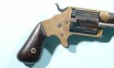BROOKLYN ARMS CO. SLOCUM’S PATENT SLIDING CHAMBERFRONT LOADING REVOLVER CIRCA 1860’S. - 3 of 8