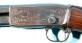 FACTORY ENGRAVED REMINGTON MODEL 12-C DELUXE PREMIER GRADE .22RF CAL. PUMP RIFLE CIRCA 1916. - 1 of 11