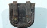 CIVIL WAR YOUNG & COMPANY U.S. 1855 RIFLE MUSKET CAP POUCH. - 3 of 6
