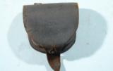 CIVIL WAR YOUNG & COMPANY U.S. 1855 RIFLE MUSKET CAP POUCH. - 1 of 6