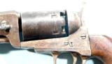 COLT BREVETE MODEL 1851 NAVY REVOLVER BY RONGE OF LIEGE. - 2 of 7