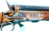 BELGIAN 9MM SHOT/.22 RF CALIBER
DOUBLE BARREL HAMMER COMBINATION GUN CIRCA 1910-20’S. - 1 of 7