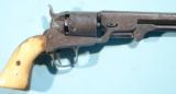 ENGRAVED COLT BREVETE MODEL 1851 PERCUSSION NAVY REVOLVER. - 3 of 7