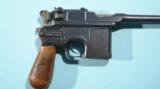 WW1 IMPERIAL GERMAN MAUSER C96 BROOMHANDLE 7.63MM PISTOL WITH HOLSTER-STOCK AND RIG.
- 4 of 12