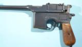 WW1 IMPERIAL GERMAN MAUSER C96 BROOMHANDLE 7.63MM PISTOL WITH HOLSTER-STOCK AND RIG.
- 3 of 12