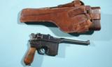 WW1 IMPERIAL GERMAN MAUSER C96 BROOMHANDLE 7.63MM PISTOL WITH HOLSTER-STOCK AND RIG.
- 2 of 12