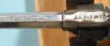 NICKEL HOPKINS & ALLEN XL NO. 1 NY .22SHORT SPUR TRIGGER REVOLVER.- 3 of 3