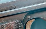 EARLY DWM LUGER 9MM P-08 OR P08 MILITARY FIRST ISSUE PISTOL CIRCA 1908-9. - 4 of 8