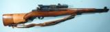 SPRINGFIELD ARMORY INC. M-1D GARAND .308 CAL. SNIPER RIFLE WITH ORIGINAL M84 SCOPE. - 1 of 5