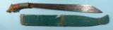 SPANISH-AMERICAN WAR LARGE PHILIPPINE MORO BOLO AND SCABBARD. - 3 of 3