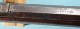 DAUPHIN CO., PENNSYLVANIA PERC. FULL STOCK MATCH RIFLE BY H. HILLEGAS OF HARRISBURG CIRCA 1860’S. - 8 of 8