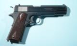 SUPERB COLT GOVERNMENT MODEL 1911 COMMERCIAL .45 ACP CAL. SEMI-AUTOMATIC PISTOL CIRCA 1919 WITH FACTORY LTTR TO PORTLAND, ME. - 2 of 9