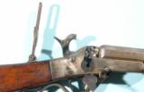 RARE MAYNARD’S PATENT 1ST MODEL BREECH LOADING RIFLE CIRCA 1861. - 7 of 8