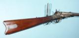 RARE MAYNARD’S PATENT 1ST MODEL BREECH LOADING RIFLE CIRCA 1861. - 2 of 8