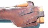 NEAR MINT WWI MAUSER MILITARY C96 BROOMHANDLE RED 9 SEMI-AUTOMATIC PISTOL WITH MATCHING HOLSTER STOCK. - 8 of 8