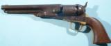 RARE AND FINE COLT U.S.N. NEW MODEL 1861 NAVY REVOLVER WITH FACTORY LETTER TO U.S. NAVY DEPT, WASHINGTON ARSENAL. - 2 of 9
