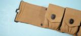 WW1 RUSSELL U.S. 1914 MOUNTED CARTRIDGE BELT FOR THE MODEL 1903 RIFLE. - 3 of 4