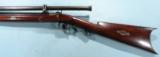 N.W. CHOATE PERCUSSION SHARPSHOOTER’S RIFLE AND MOGG SCOPE CIRCA 1860-65. - 4 of 10