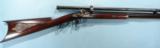 N.W. CHOATE PERCUSSION SHARPSHOOTER’S RIFLE AND MOGG SCOPE CIRCA 1860-65. - 1 of 10